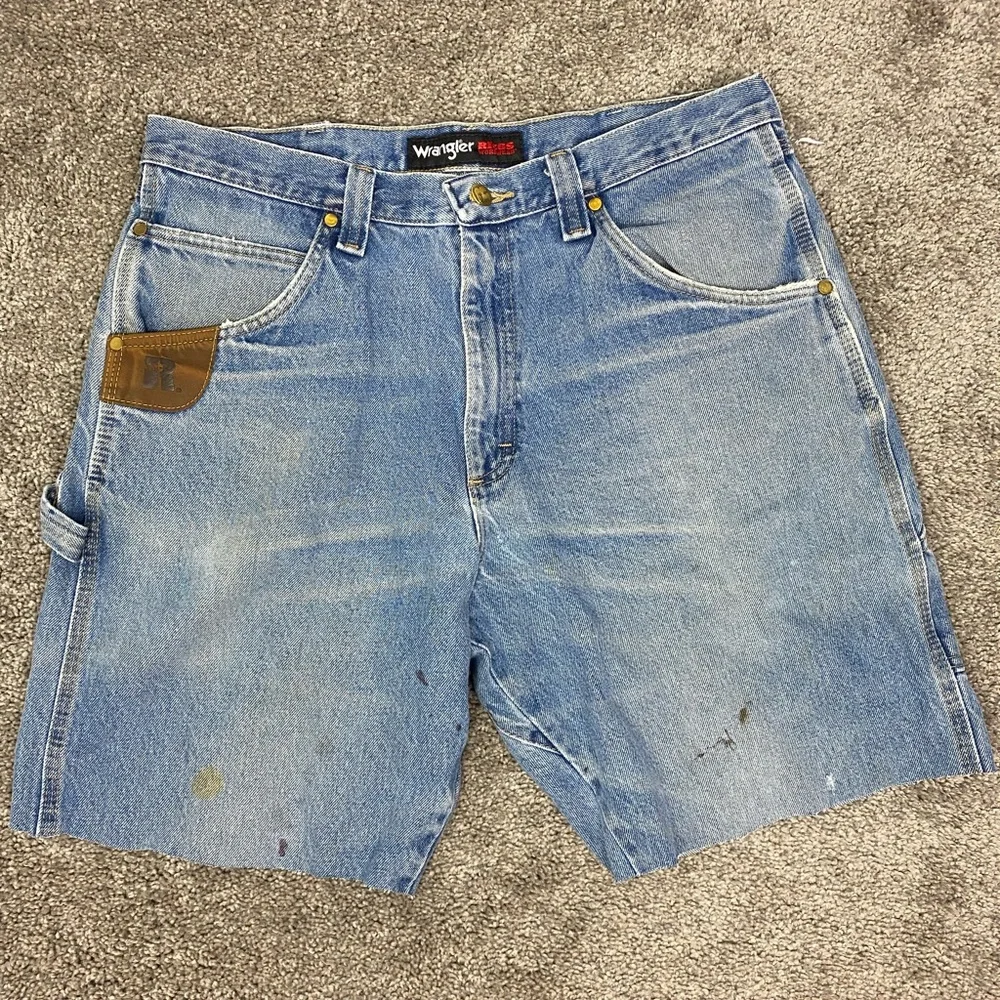 Y2k wrangler riggs workwear‎ carpenter jorts